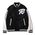 OEM Custom Baseball Jackets Wholesale Men Embroidered Jacket